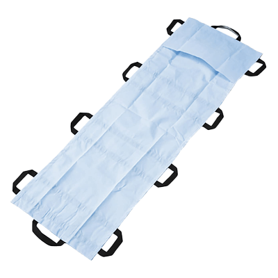 救急・災害備品 救護用品 簡易担架 NWストレッチャー ANS-1 (10マイ)-松吉医科器械株式会社