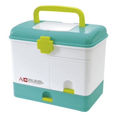 救急・災害備品 物品保管・携行資器材 便利な救急箱 AS-2001-松吉医科器械株式会社