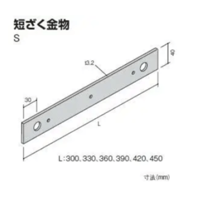短ざく金物-加藤金物株式会社