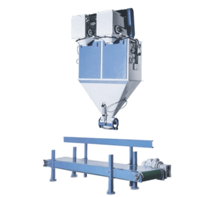 バギング機 セミ自動ペレットフィードパッキングマシン DCS Belt Double Bucket Packing Scale-Xinxiang Hexie Feed Machinery Manufacturing Co.Ltd.