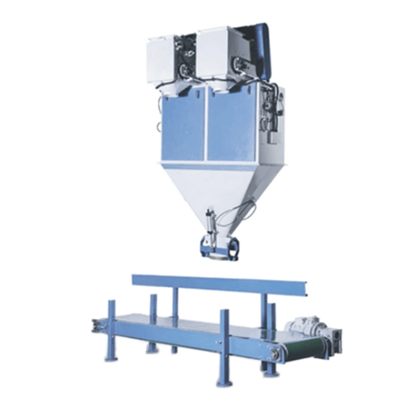 バギング機 自動動物飼料ペレット袋詰め機 DCS Belt Double Bucket Packing Scale-Xinxiang Hexie Feed Machinery Manufacturing Co.Ltd.