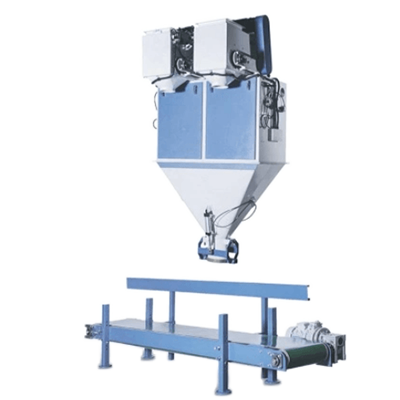バギング機 ホット販売ペレット飼料包装機 DCS Belt Double Bucket Packing Scale-Xinxiang Hexie Feed Machinery Manufacturing Co.Ltd.