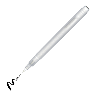 水墨画用品・画材 からっぽペン ほそふで芯 5本セット (ECF160-452)-協和貿易株式会社