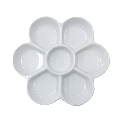 水墨画用品・画材 梅皿 6寸 E109-協和貿易株式会社