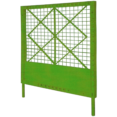 プラスチックフェンス 折りたたみ式 (連結ジョイント付属・脚付・段積可能)-株式会社JGサービス