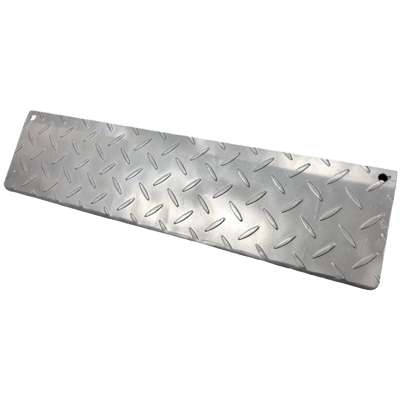 段差スロープ・高さ20mm×幅500mm (連結プレート付/スチール製) JGC-853-株式会社JGサービス