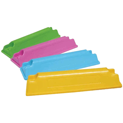 車止め・カーストッパー 樹脂製タイヤストップ・イエロー JGC-281-株式会社JGサービス