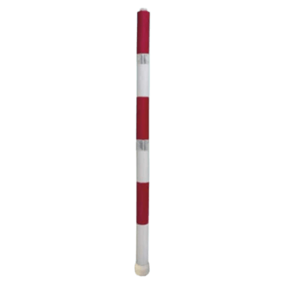 鉄板スタンド・ブラック/イエロー・1,260mm (白反射/強力マグネッ/ネオジムポール) JG10-005-株式会社JGサービス