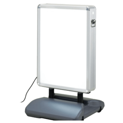 サイン スイング式両面LEDライトボックススタンド・A1型 (表面カバー入仕様/透明アクリル板1.5mm) JGP13-130-株式会社JGサービス
