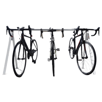 オクボラード ステンレス製サイクルラック・2,054mm×1,117mm JGT3-013-株式会社JGサービス