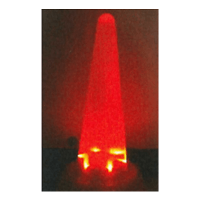透明LEDセキュリティーコーン・約2.3kg (PE製/高さ700mm)-株式会社JGサービス