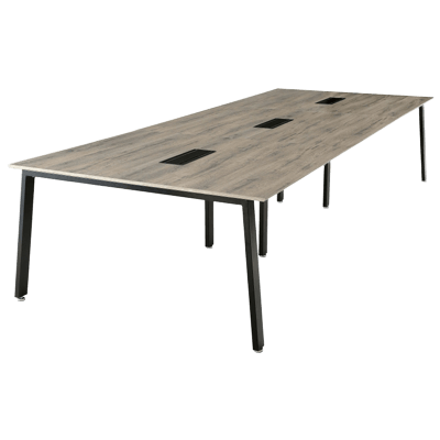 会議テーブル MUEシリーズ アッシュ天板 W3,600-有限会社今井家具店