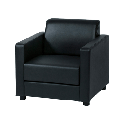 応接アームチェア レザー張り MTNSシリーズ MTNS-1S-有限会社今井家具店