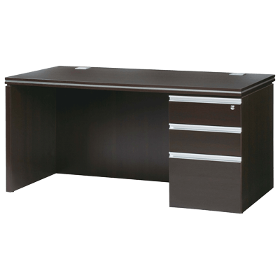 役員デスク W1,500 片袖 MMDシリーズ MMD-KS1575-有限会社今井家具店