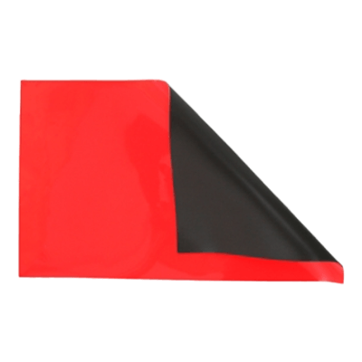 蛍光マグネットシート 〈レッド〉 AHW032-和気産業株式会社