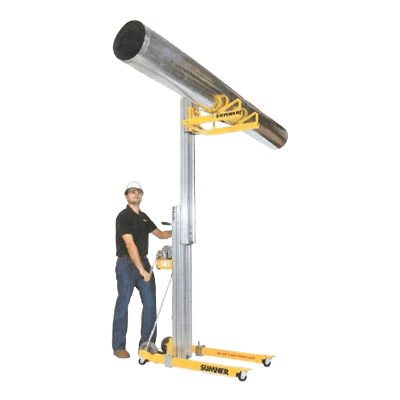 運搬 荷揚機器 ワイヤー式アッパー シリーズ W-390 ブレーキ付-神田機工株式会社