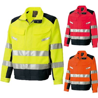 Night Knight 高視認性安全ジャケット 高視認プロ仕様シリーズ w-500-0042-TRYS株式会社