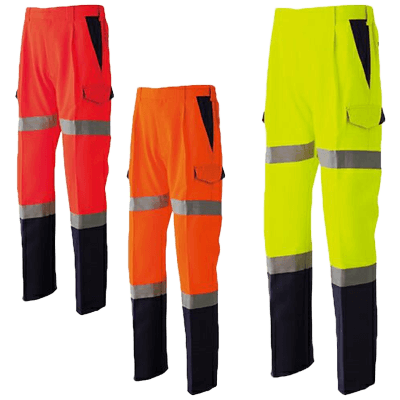 高視認カーゴパンツ (ワンタック) 高視認パンツシリーズ w-493-0391-TRYS株式会社