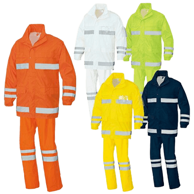 レインウエア (FS-6000) レインウエアシリーズ w-465-0635-TRYS株式会社