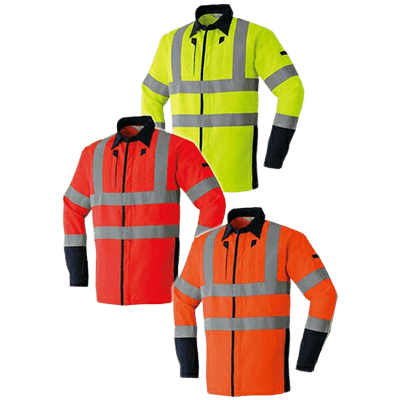 高視認長袖シャツ 高視認ウェアシリーズ w-493-0528-TRYS株式会社