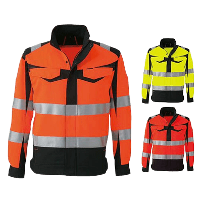 高視認性安全ジャケット CS-2410シリーズ w-508-0332-TRYS株式会社