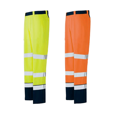 高視認性ワークパンツ (ノータック) セーフティーアイテムシリーズ w-465-0784-TRYS株式会社