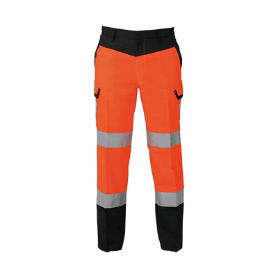 腿ポケット有ズボン 高視認性安全サマーカーゴパンツ CS-2410シリーズ w-508-0342-TRYS株式会社