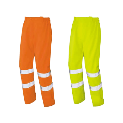 腿ポケット有ズボン 高視認性レインパンツ 高視認性レインシリーズ w-465-0638-TRYS株式会社