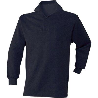 防寒シャツ 裏起毛ポロシャツ WINTER KNITシリーズ w-454-0091-TRYS株式会社