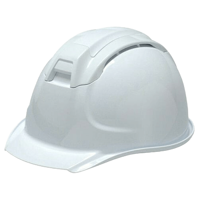 工事用ヘルメット 前方つば付き SYA-WV型SYE-K6式-TRYS株式会社