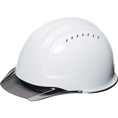 熱中症対策ヘルメット 【遮熱練り込み】SYA-CV型HA2E-SYAV式 通気孔有り ヒートバリア シールド無し 樹脂成形内装タイプ-TRYS株式会社