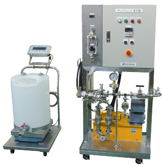 Smooth flow system High viscosity slurry liquid supply device-Takumina Co., Ltd.