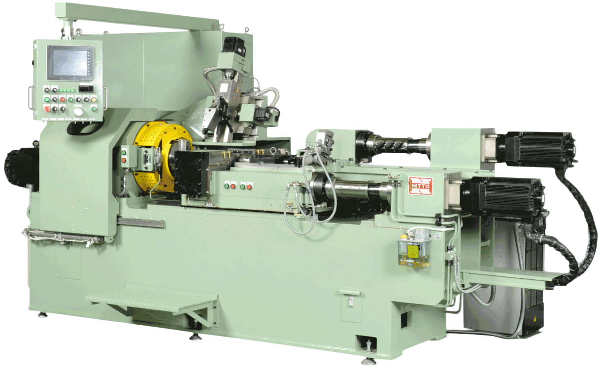 Servo control friction welding machine FF-NS series (main shaft servo/thrust servo)-Nitto Seiki Co., Ltd.