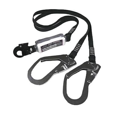 墜落制止用器具 ハーネス型 (ランヤード・ロープ) NRK 平綱ダブルランヤード 20BL-TWS-TSBL-TRYS株式会社