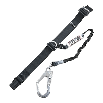 墜落制止用器具 蛇腹式ランヤード 胴ベルト型 1丁掛け 60OTBL-LJSI-TRYS株式会社