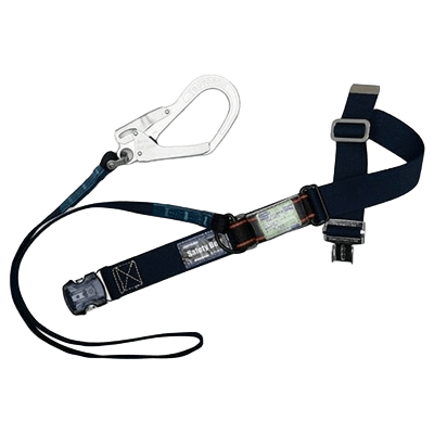 墜落制止用器具 胴ベルト型 (1丁掛け) 難燃性安全帯 1丁掛けロープ式ランヤード (第1種) Mサイズ TB-SAF-OT593-HR-M-TRYS株式会社