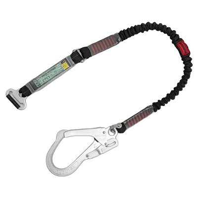 墜落制止用器具 胴ベルト型 (ランヤード・ロープ類) 副ランヤード ノビロン 胴ベルト型安全帯用 TBL-AT-NV-S5931-N-TRYS株式会社