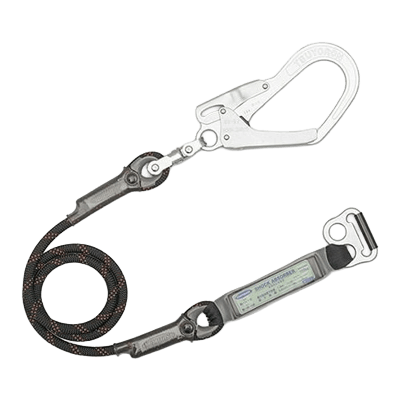 墜落制止用器具 ロープ式ランヤード B環 Gブレード 胴ベルト型用【新規格対応】 TBL-AB-GB593SV-TRYS株式会社