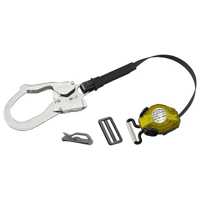 墜落制止用器具 胴ベルト型 (ランヤード・ロープ類) 新規格対応 RICORO-N AR-RW 補助ロープ 巻取式 胴ベルト型移動用-TRYS株式会社