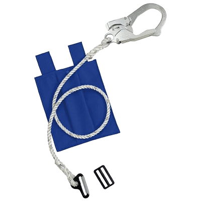 墜落制止用器具 胴ベルト型 (ランヤード・ロープ類) 新規格対応 補助ロープ 胴ベルト型移動用-TRYS株式会社