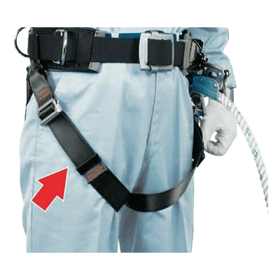 墜落制止用器具 柱上用 (ワークポジショニング) 柱上安全帯用補助用ベルト 腿掛けベルト-TRYS株式会社