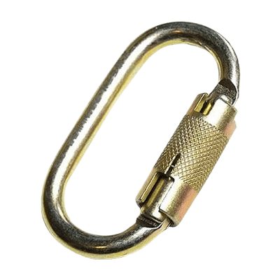 墜落制止用器具 フック・パッド等付属品 スチールカラビナO型ツイストロック25KN TC-5-TRYS株式会社