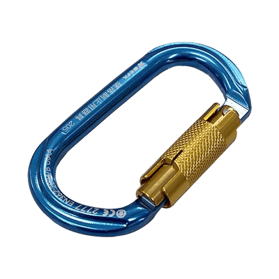 墜落制止用器具 フック・パッド等付属品 アルミカラビナO型ツイストロック23KN TC-2-TRYS株式会社