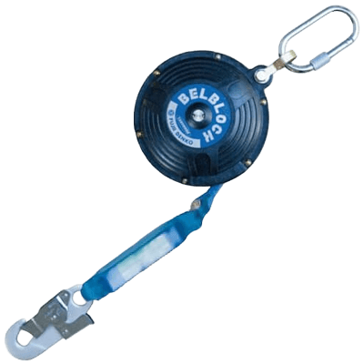 墜落制止用器具 セーフティーブロック (安全ブロック) ベルブロック (ショックアブソーバー付き) サイズ：5.7m BB-60-TRYS株式会社