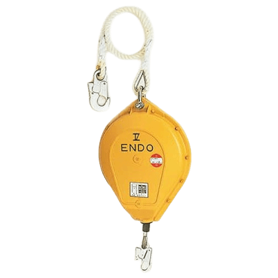 墜落制止用器具 セーフティーブロック (安全ブロック) セルフロック 引き出し長さ (10m) ST#540-10-TRYS株式会社