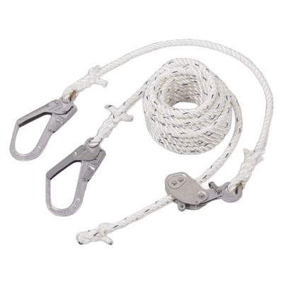 墜落制止用器具 親綱・関連用品 (ロリップ等) 97ハリップ (水平移動用親綱+緊張器セット) サイズ：10m 97HR-4-10-TRYS株式会社