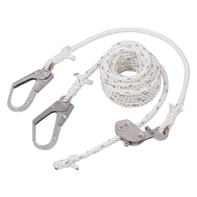 墜落制止用器具 親綱・関連用品 (ロリップ等) 97ハリップ (水平移動用親綱+緊張器セット) サイズ：5m 97HR-4-5-TRYS株式会社