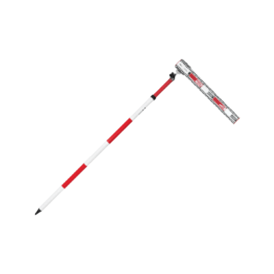 ポール標尺 2m/2段 JGR-880-001-株式会社JGサービス