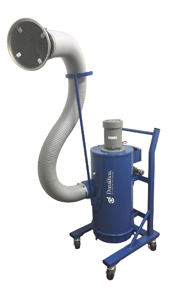 Supports the creation of a safer and more comfortable work environment for metal processing, welding work, and other dusty work.Mobile small dust collector/fume collector.-Japan Donaldson Co., Ltd.