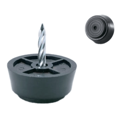 木製用プラパート W708 打込みスクリュー釘タイプ (黒)-株式会社宮川公製作所